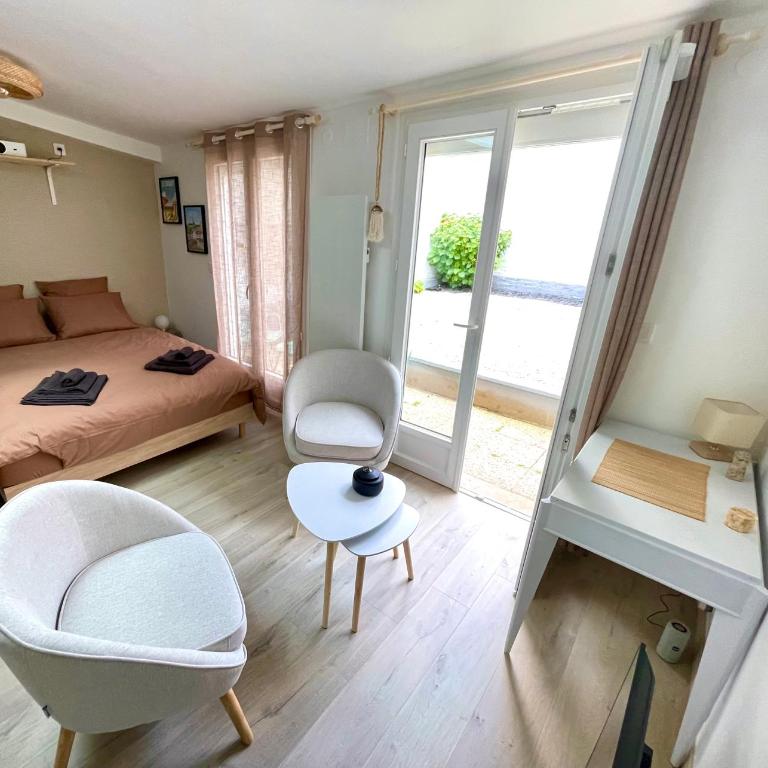 Jardins de Castille - 200m Gare - Home cinéma - Apartment mit 1 Schlafzimmer und Terrasse - 9