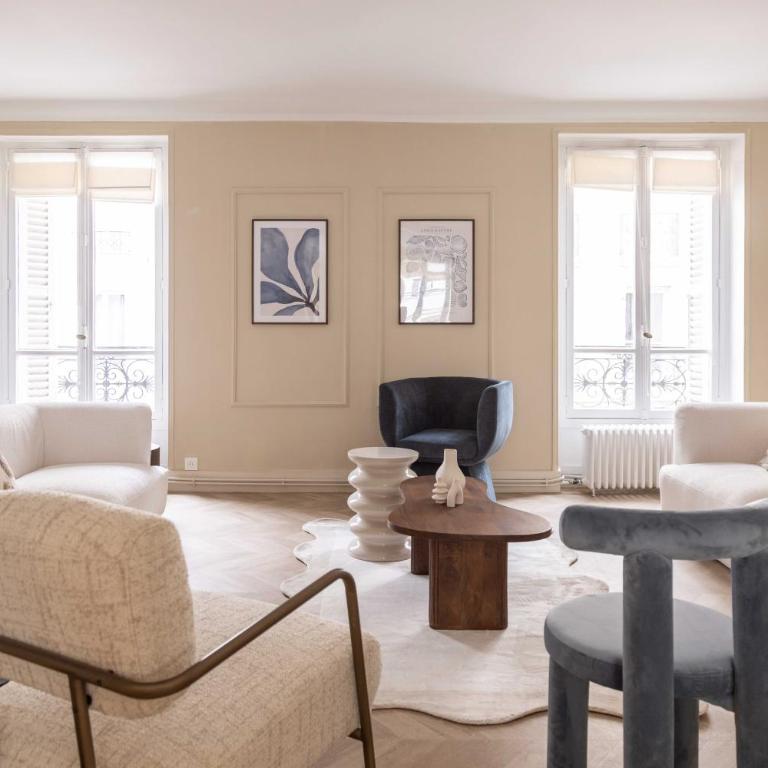 Chic apartment - 5BR-10P - Grenelle-Eiffel Tower - Appartement Deluxe 5 Chambres - 6