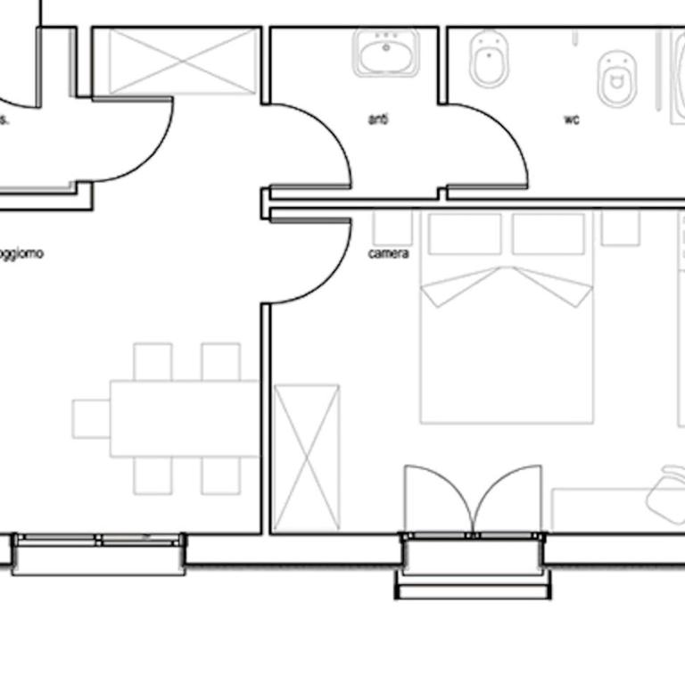 Aparthotel Royal - Apartamento de 1 dormitorio con balcón (3 adultos) - 24