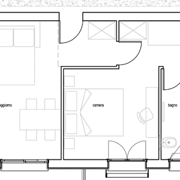 Aparthotel Royal - Apartamento de 1 dormitorio con balcón (4 adultos) - 25