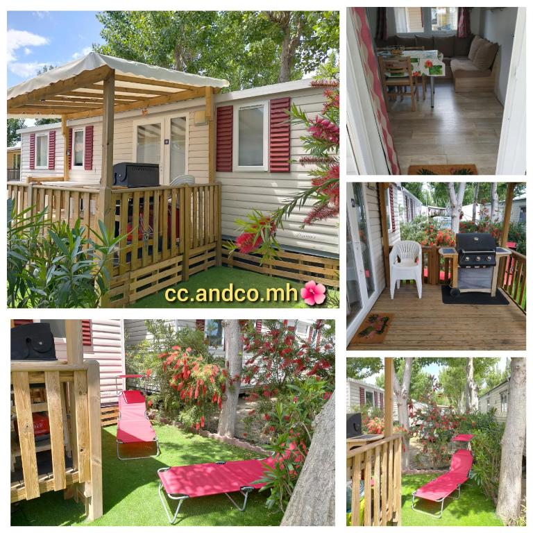 Super Mobile-Home Hibiscus climatisé Top confort Camping Fun 4* - Casa de 3 dormitorios - 10
