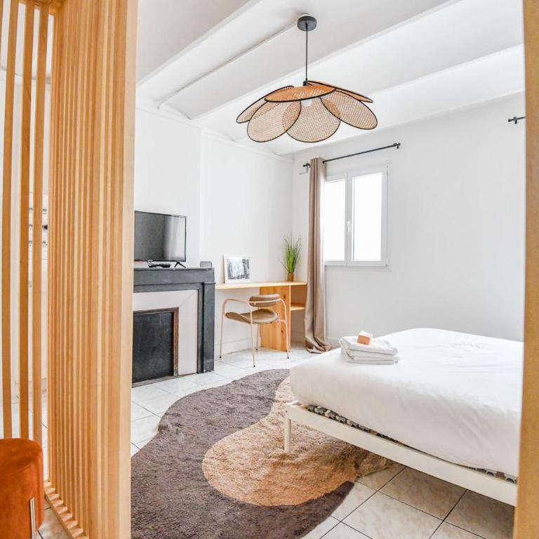 Appart 2 ch - proche métro Périer et Vélodrome - Apartment - 20