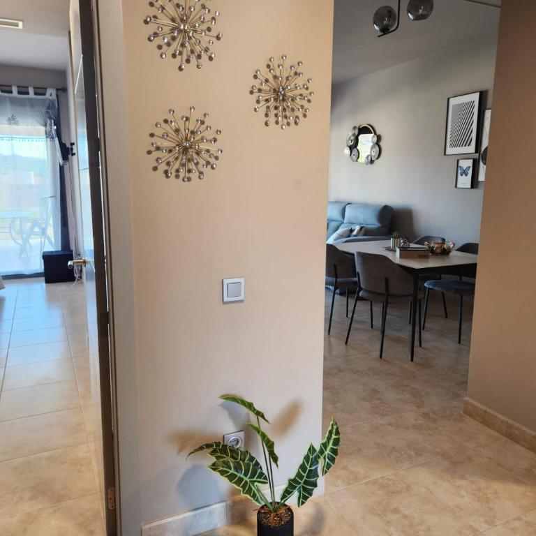 Bajo con vistas a la piscina en Valle del Este Golf - Apartamento - Planta baja - 60