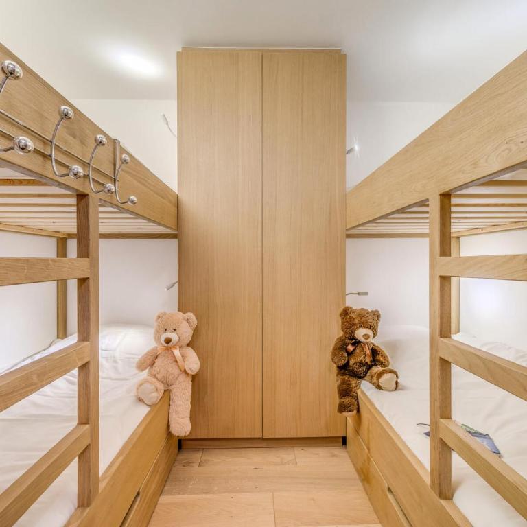 Résidence Palafour - Studio cabine 4 personnes pieds des pistes - balcon vue Grande Sassière MAE-3629 - Studio - 4