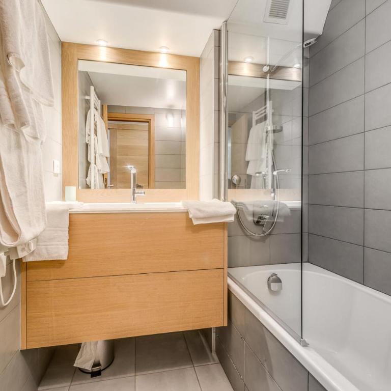 Résidence Palafour - Studio cabine 4 personnes pieds des pistes - balcon vue Grande Sassière MAE-3629 - Studio - 5