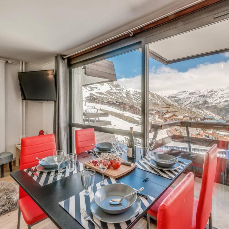 Résidence Palafour - Studio cabine 4 personnes pieds des pistes - balcon vue Grande Sassière MAE-3629 - Studio - 15