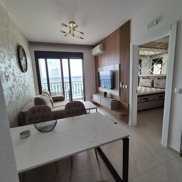 Skyline Apartments - Apartman s 1 Spavaćom Sobom, Balkonom i Pogledom na More - 77