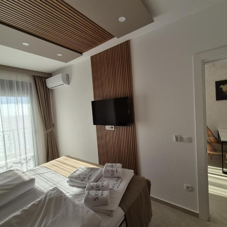 Skyline Apartments - One-Bedroom Apartment with Balcony and Sea View - 84