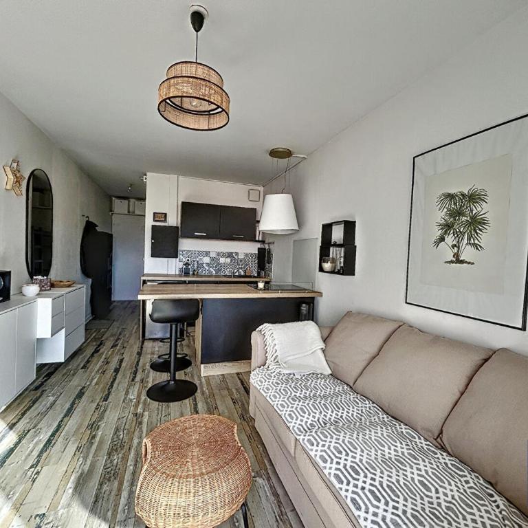 Studio Alcôve près de la plage avec balcon et WiFi - Quartier Arago - FR-1-331-229 - Studio - 4