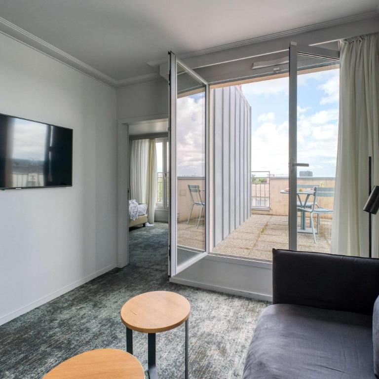 Best Western Premier Le Masq Hotel - Suite Lit King-Size avec Canapé-Lit et Terrasse - 4