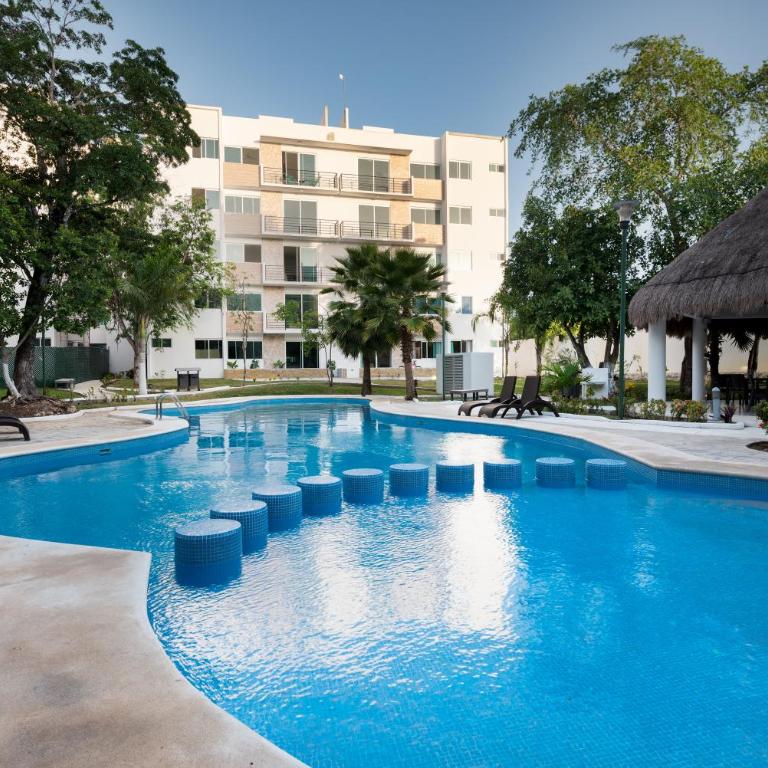 Depa Familiar PB 6pax con Alberca Rodeado de Restaurantes Zona Segura - Apartamento Estándar de 2 dormitorios - 21