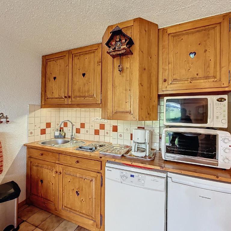 Studio 4/5 pers. avec terrasse, parking à Combloux - Studio - 4
