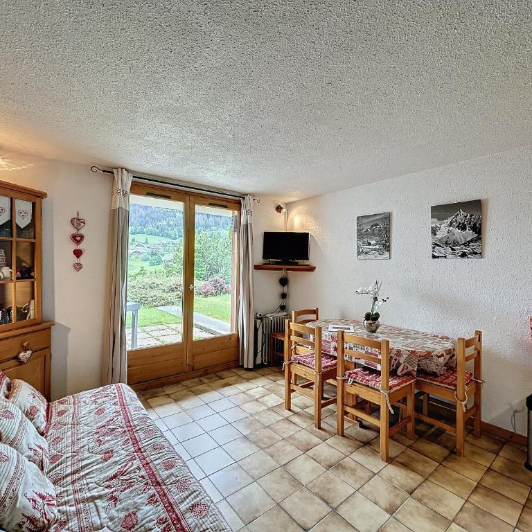 Studio 4/5 pers. avec terrasse, parking à Combloux - Studio - 8