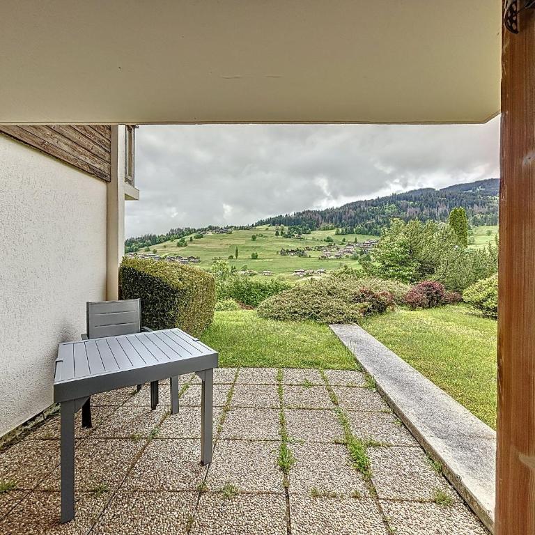 Studio 4/5 pers. avec terrasse, parking à Combloux - Studio - 9