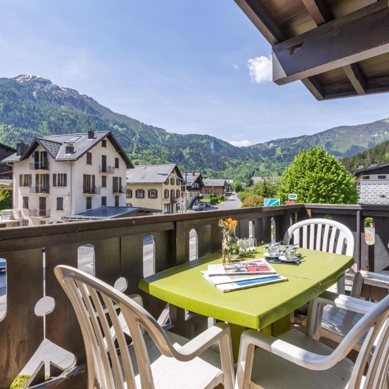 Appartement Central Des Houches - 15 - Happy Rentals - Appartement avec Balcon - 1