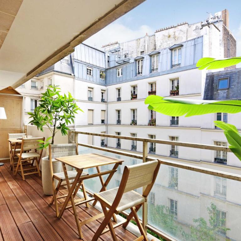 Chic apartment - 1BR-4P - Place des Vosges - Appartement 1 Chambre avec Balcon - 14