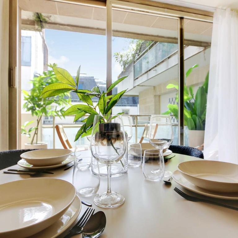 Chic apartment - 1BR-4P - Place des Vosges - Appartement 1 Chambre avec Balcon - 10