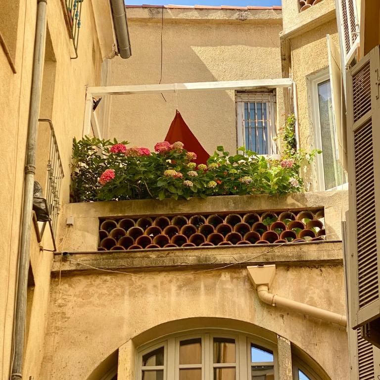 Dar Saad Appartement terrasse climatisation centre d Aix - Appartamento con 1 Camera da Letto - 6