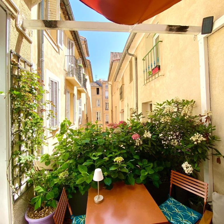Dar Saad Appartement terrasse climatisation centre d Aix - Appartamento con 1 Camera da Letto - 2