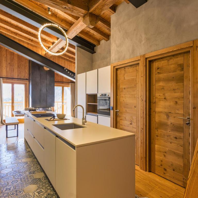 La Ferme à Roland ski in - ski out - Happy Rentals - Apartment mit Blick auf die Berge - 14