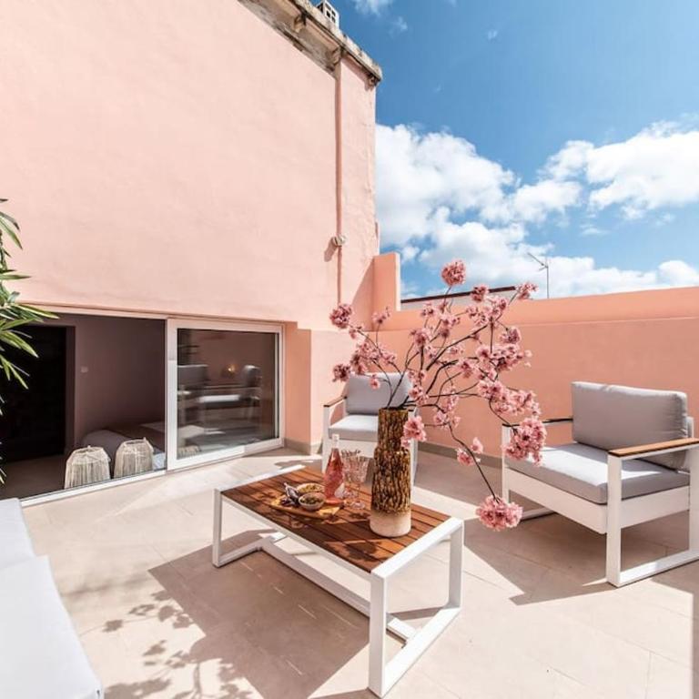 Romántico Atardecer con Vistas,Terraza, Céntrico - Apartamento de 1 dormitorio - 5