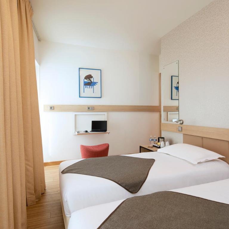 Hôtel Hor Les Lumières - Chambre Lits Jumeaux - 2