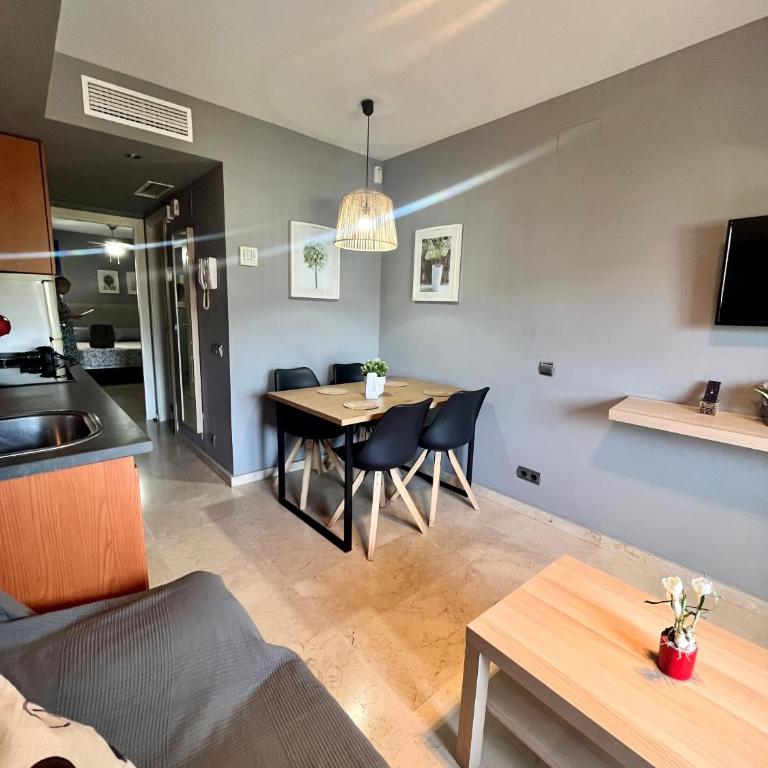 Precioso apartamento de una habitacion con parking y piscina - Apartamento de 1 dormitorio - 1