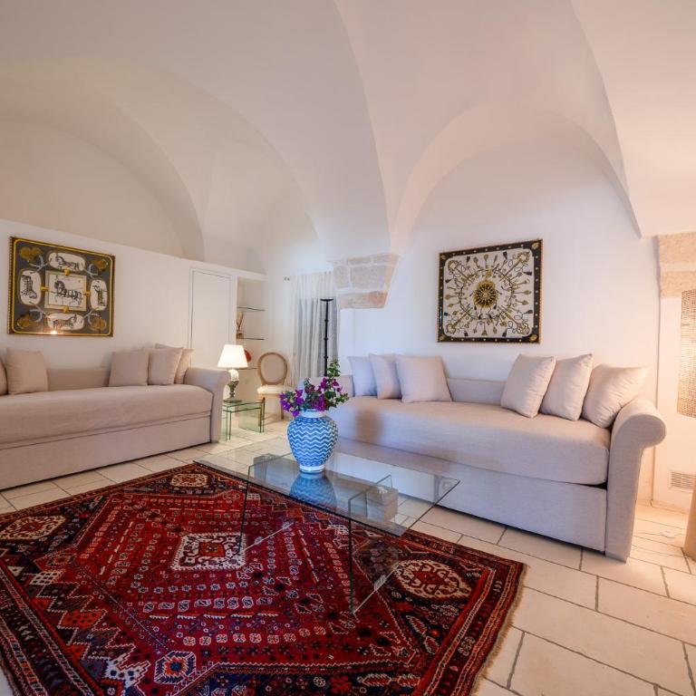 Masseria Artemisia Ostuni - Camera Matrimoniale con Vista Giardino e Piscina. - 2