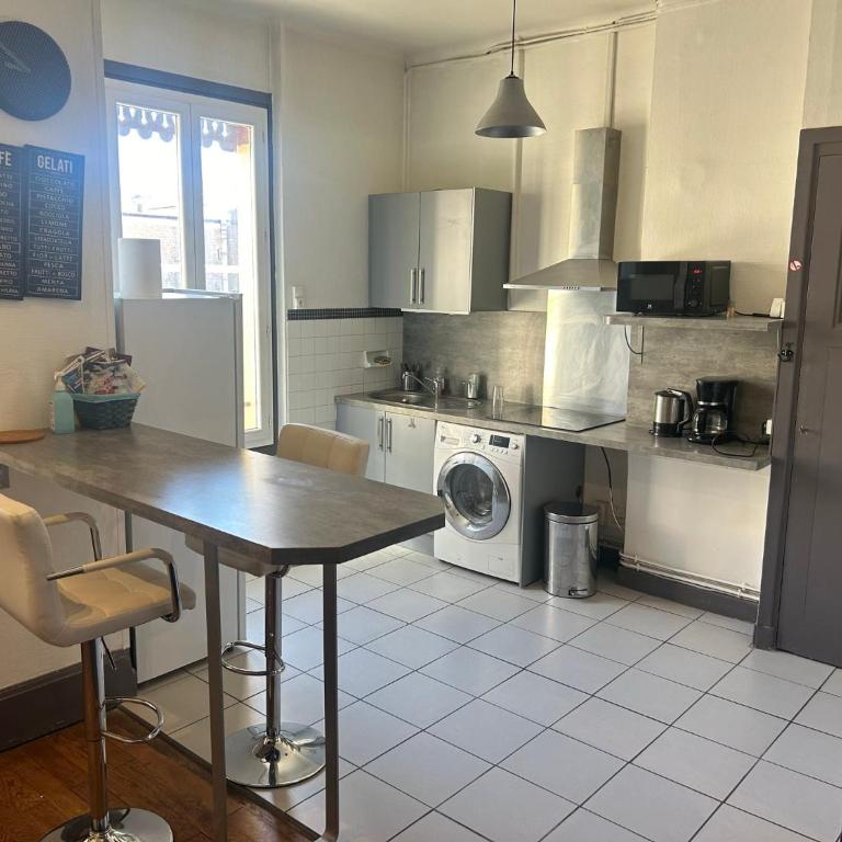 Spacieux cosy - 1 chambre Appartement - LYON Perrache Confluence 50 M2 - One-Bedroom Apartment - 5