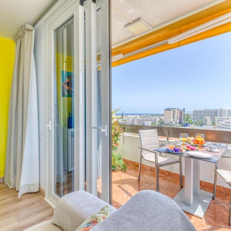 Las Arenas - ático con vistas panorámicas muy cerca de la playa - WiFi rápido - One-Bedroom Apartment - 5