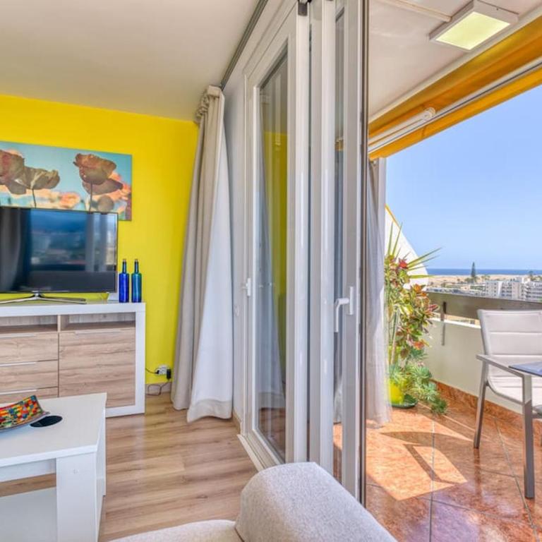Las Arenas - ático con vistas panorámicas muy cerca de la playa - WiFi rápido - One-Bedroom Apartment - 9