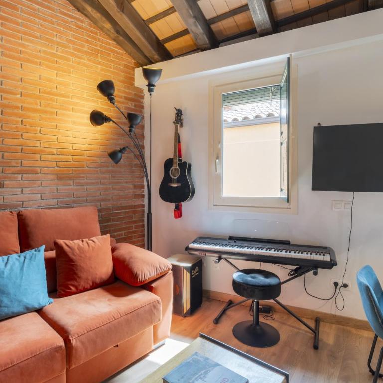 Apartamento dúplex en el Barri Vell, Girona - Apartamento de 2 dormitorios - 2