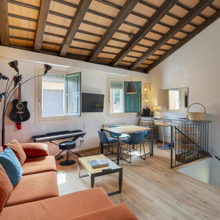 Apartamento dúplex en el Barri Vell, Girona - Apartamento de 2 dormitorios - 4