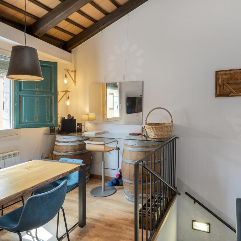 Apartamento dúplex en el Barri Vell, Girona - Apartamento de 2 dormitorios - 8