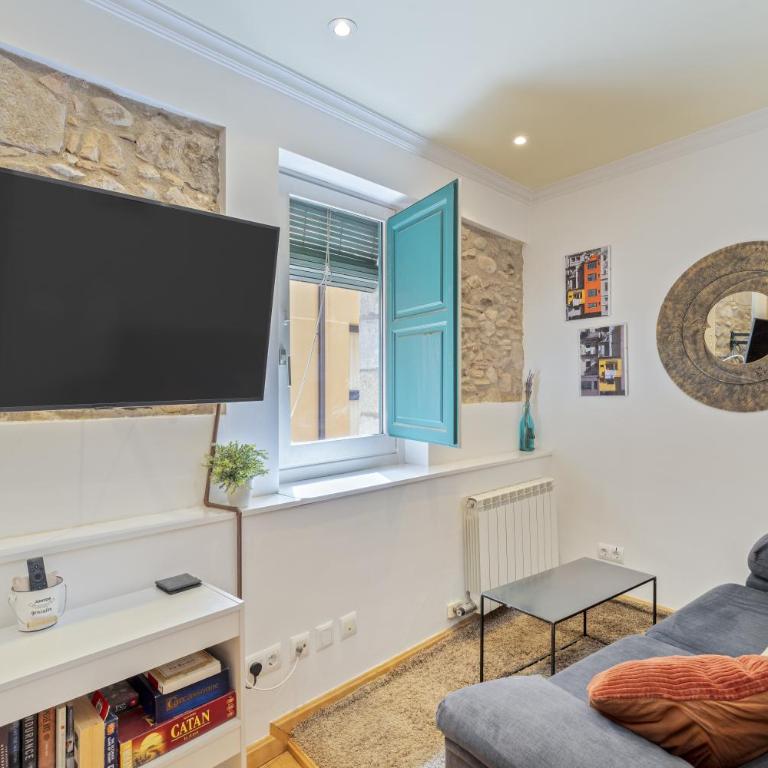 Apartamento dúplex en el Barri Vell, Girona - Apartamento de 2 dormitorios - 11