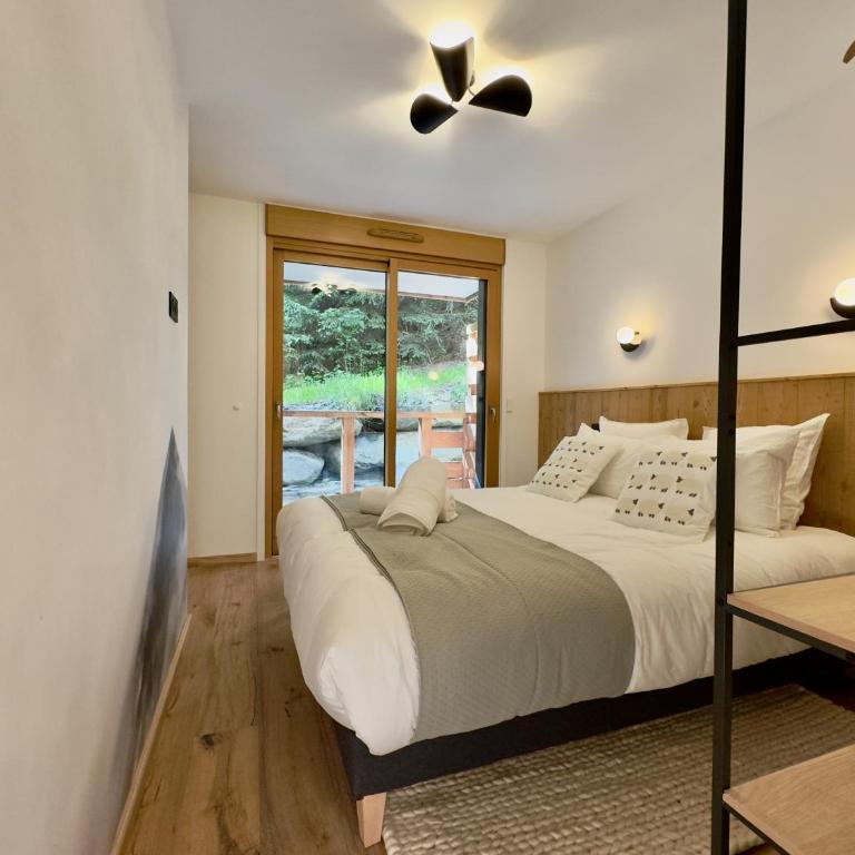 Le lodge de l alpage - Ski in ski out - 2 chambres 1 cabine - Appartement 3 Chambres Premium avec Balcon - 12
