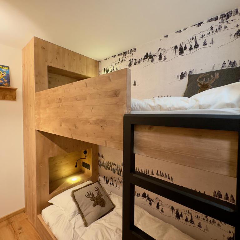 Le lodge de l alpage - Ski in ski out - 2 chambres 1 cabine - Appartement 3 Chambres Premium avec Balcon - 13