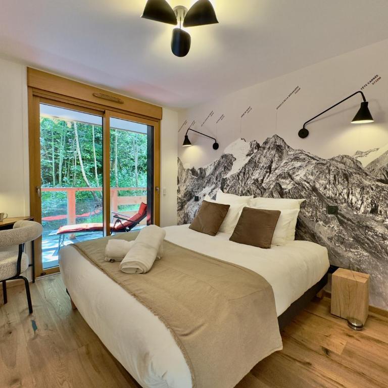 Le lodge de l alpage - Ski in ski out - 2 chambres 1 cabine - Appartement 3 Chambres Premium avec Balcon - 1