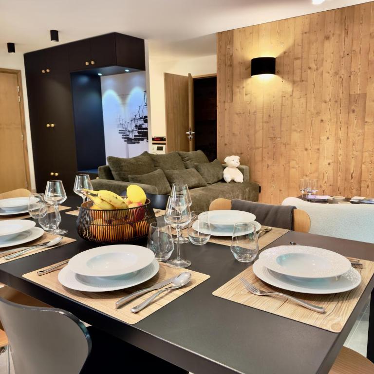 Le lodge de l alpage - Ski in ski out - 2 chambres 1 cabine - Appartement 3 Chambres Premium avec Balcon - 2