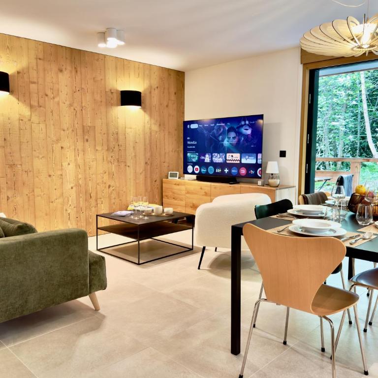 Le lodge de l alpage - Ski in ski out - 2 chambres 1 cabine - Appartement 3 Chambres Premium avec Balcon - 4