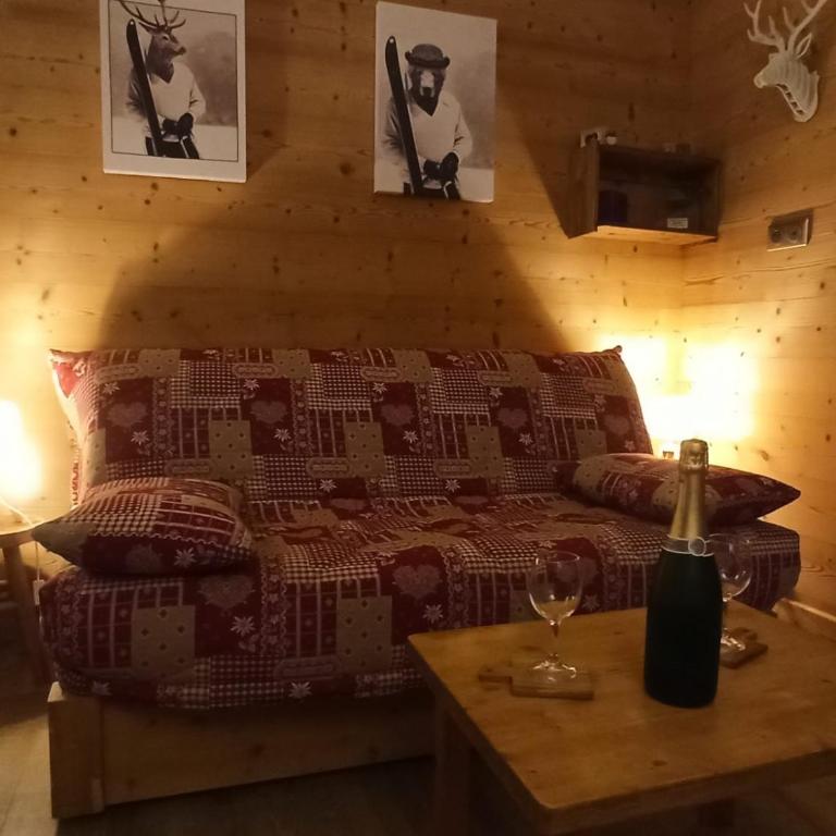Le Cocon des Carroz, au centre de la station et proximité des pistes, apt 4 pers - Appartement 1 Chambre - 4