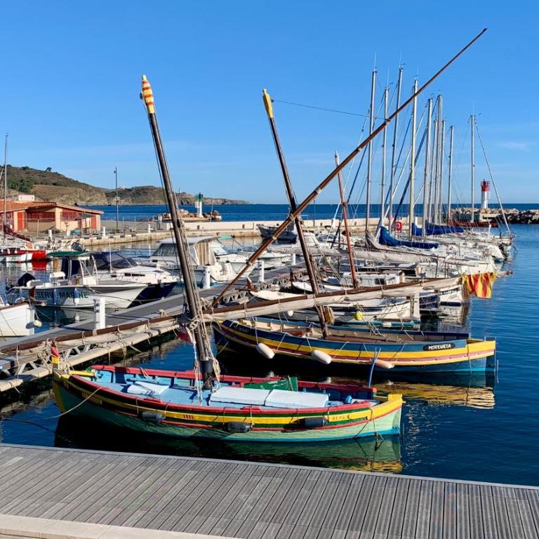 3p à Banyuls-sur-mer traversant mer-montagne - Two-Bedroom Apartment - 1