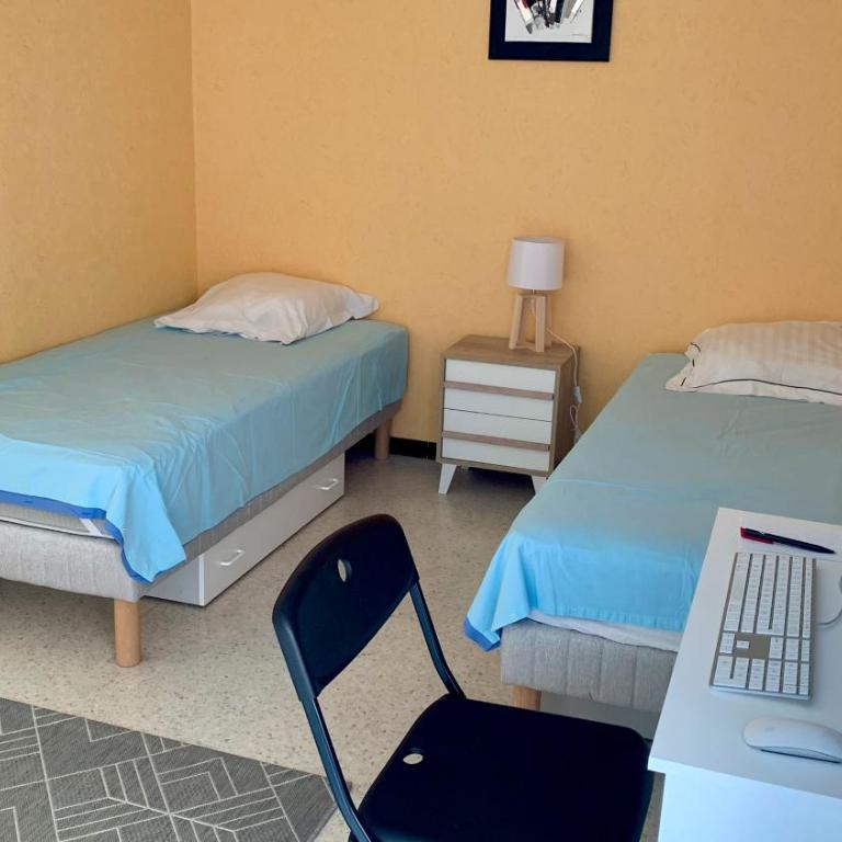 3p à Banyuls-sur-mer traversant mer-montagne - Two-Bedroom Apartment - 9