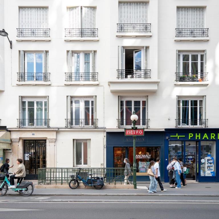 Marais, Rue Beaubourg - 6 places - Appartement 2 Pièces - 10