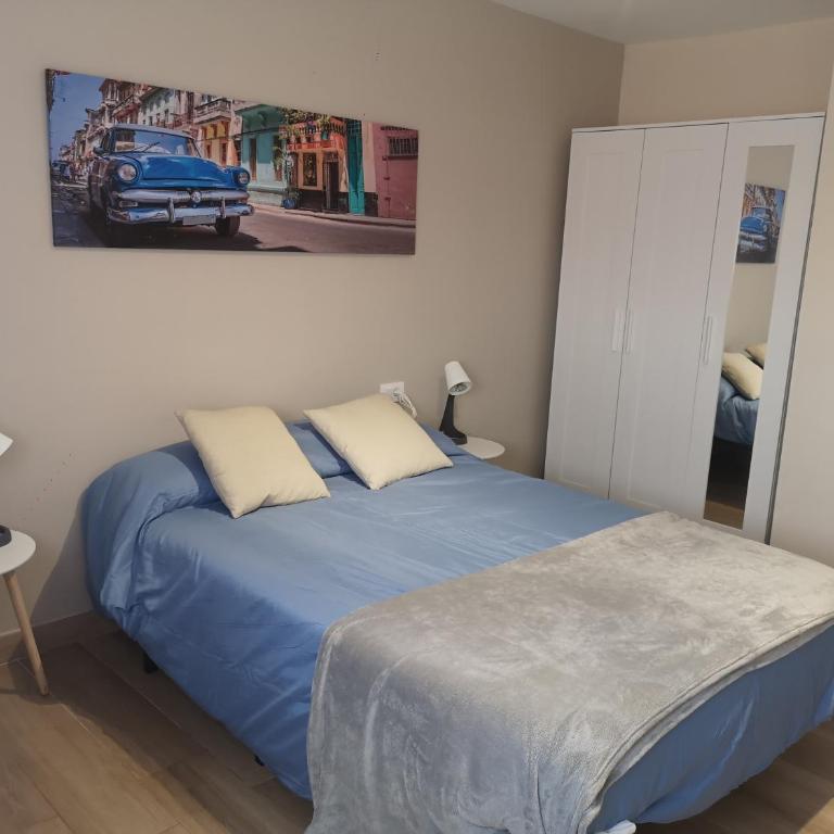 Hostal Mari en La Laguna, alquiler habitación privada en hostal, 6 habitaciones cerca de la universidad y aeropuerto Norte, 3 baños compartidos - Habitación Doble con baño compartido - 1