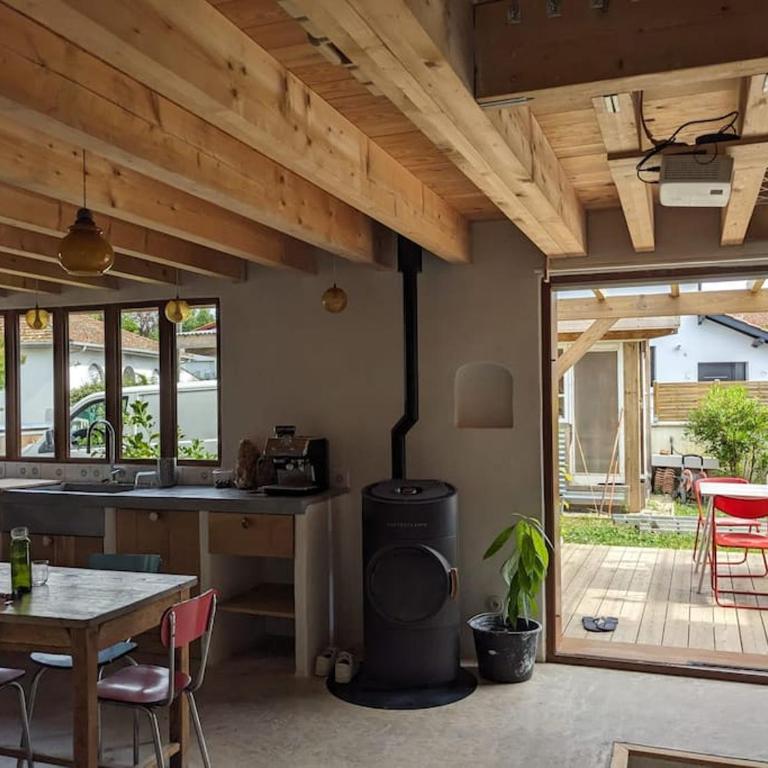 Villa avec Jardin, Terrasse couverte, et Bain nordique - 8 personnes - Villa 3 Chambres - 15