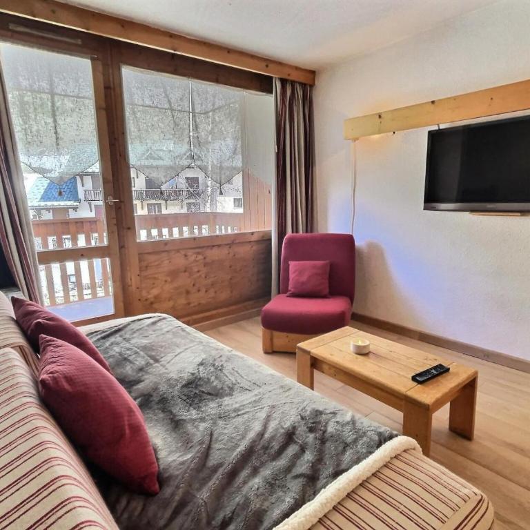 Résidence Hameaux De Val - Votre grand studio mezzanine avec garage couvert à 5 min des pistes MAE-1004 - Appartement - 2