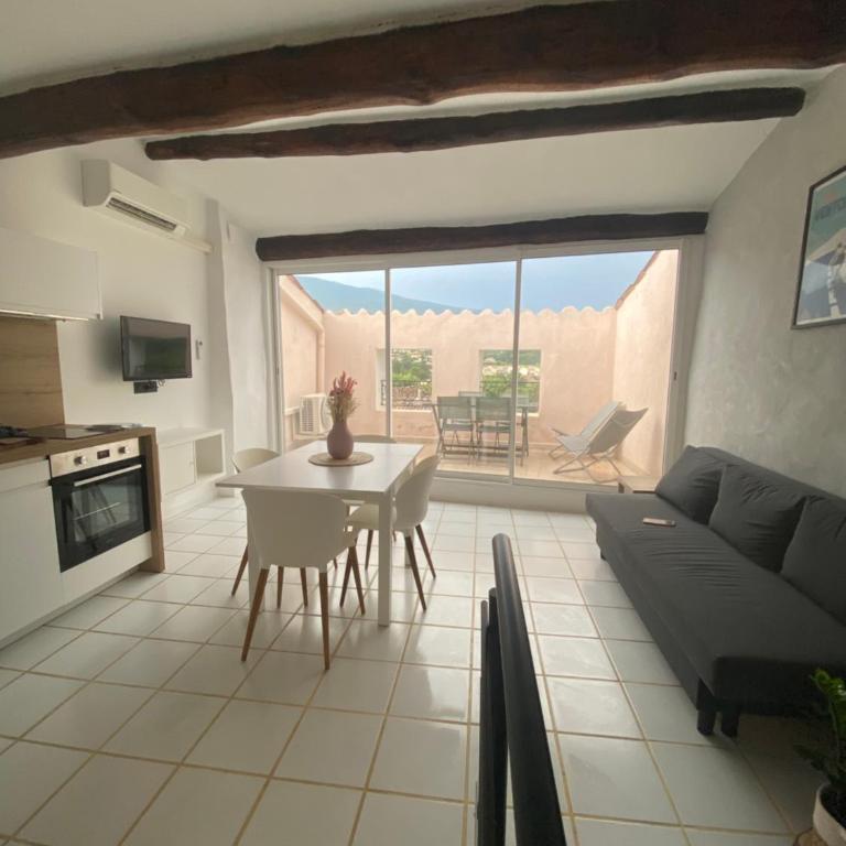 Appartement Bedoin avec vue sur le Mont Ventoux - Appartement 2 Chambres - 1