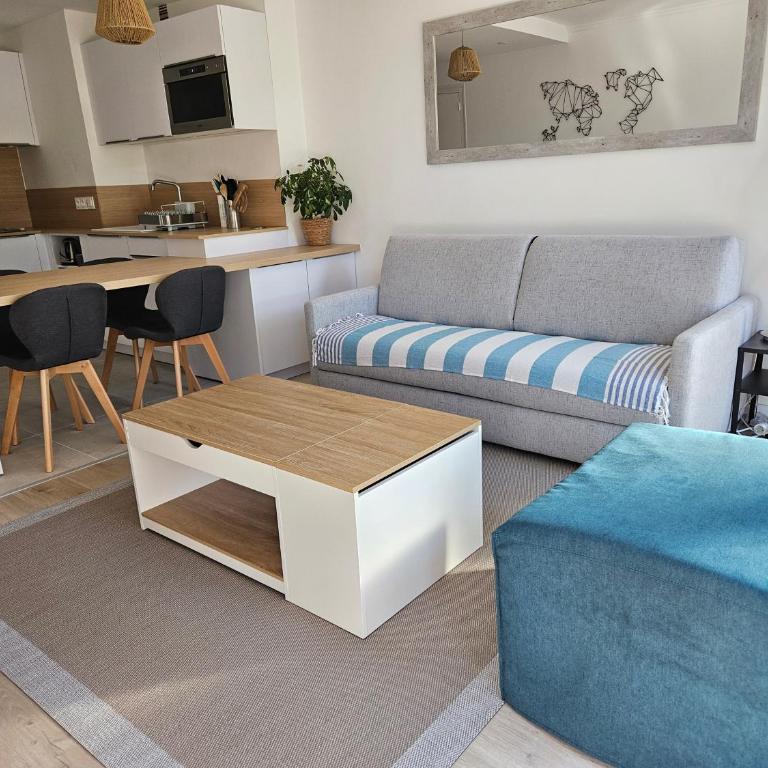 Le Capitole - Studio d'exception accès direct à la plage Benoît - Monolocale con Vista Giardino - 11