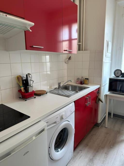 Charmant studio Paris 16ème MICHEL ANGE - 34m2 - Appartement 1 Chambre - 9